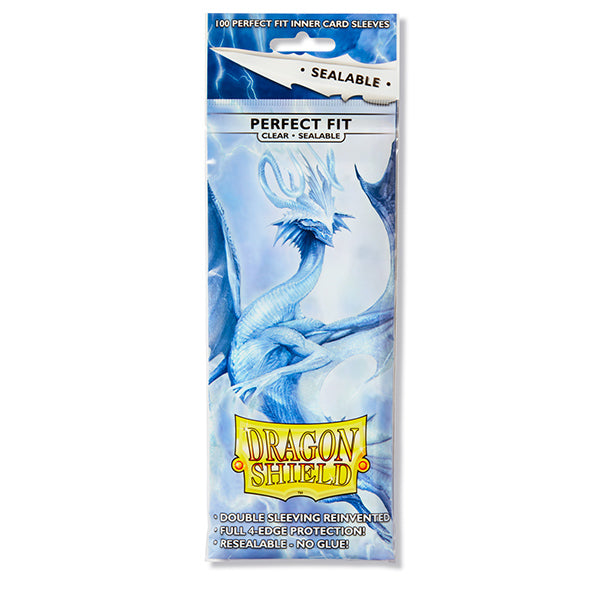 Dragon Shield Sleeves- Perfect Fit Sealable- Clear