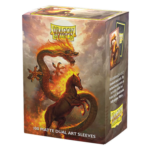 Dragon Shield: Dual Matte Sleeves (Standard Size) (100 ct.)
