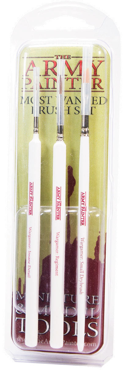 The Army Painter: Tools - Most Wanted Brush Set