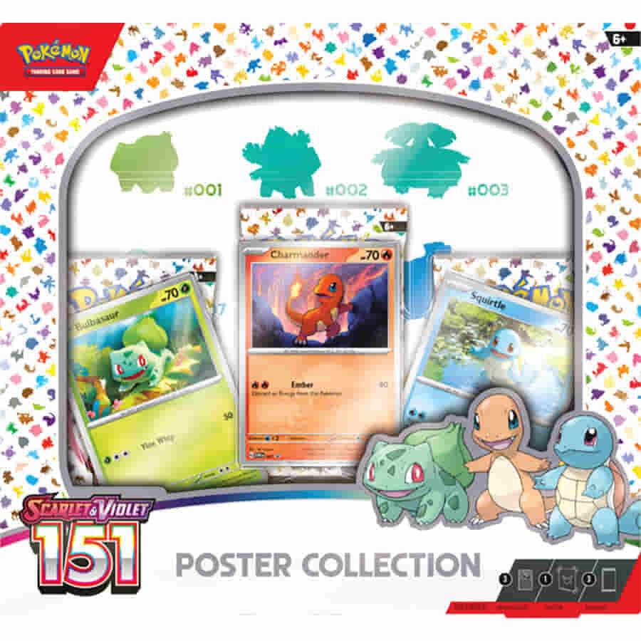 Pokemon: Trading Card Game - Scarlet & Violet - Pokemon 151 Poster Collection