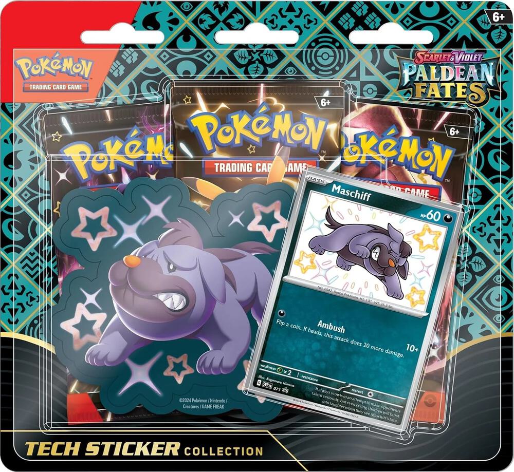 Pokemon: Trading Card Game - Scarlet & Violet - Paldean Fates Tech Sticker Collection
