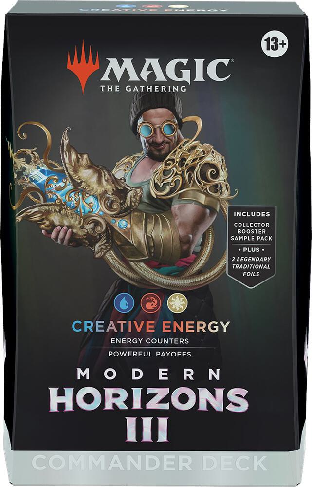 Magic: The Gathering - Modern Horizons 3 - Creative Energy Commander Deck