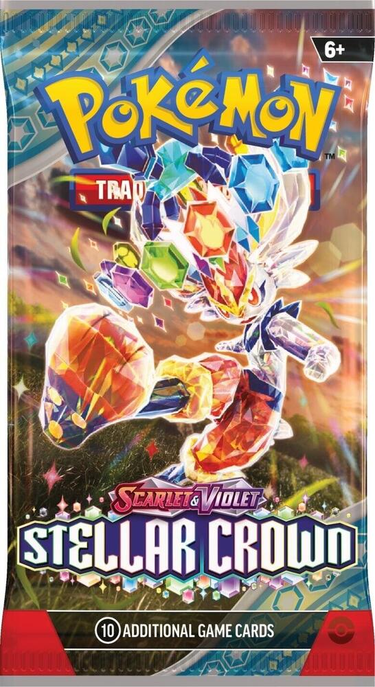 Pokemon: Trading Card Game - Scarlet & Violet - Stellar Crown Booster Rogue State Games Pokemon: Trading Card Game - Scarlet & Violet - Stellar Crown Booster Rogue State Games