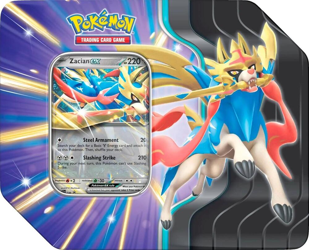 Pokemon: The Trading Card Game - Slashing Legends Tin (Summer 2025)
