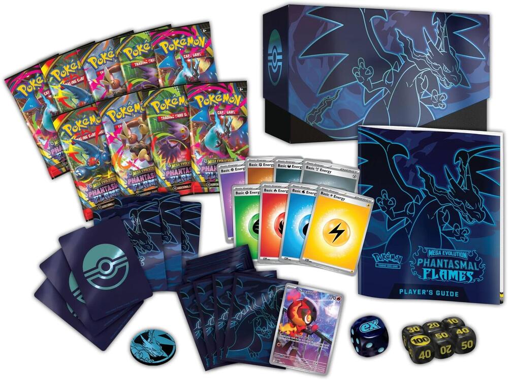 Pokemon: Trading Card Game - Mega Evolution - Phantasmal Flames Elite Trainer Box