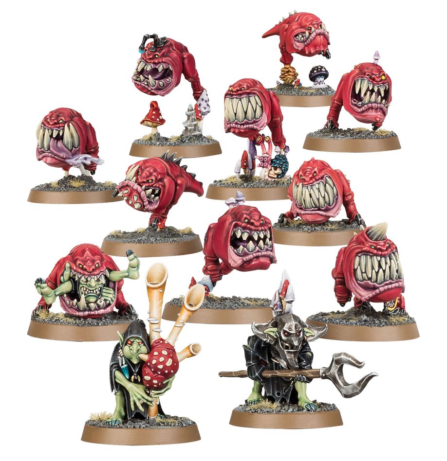 Warhammer: Age of Sigmar - Gloomspite Gitz - Squig Herd