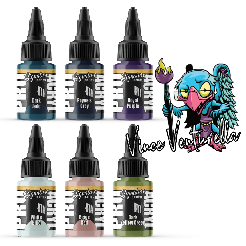 Pro Acryl Paints - Signature Series Set 1 - Vince Venturella