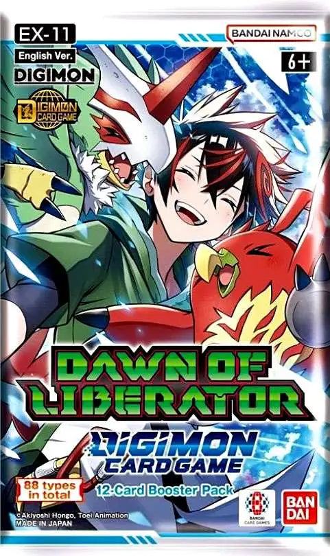 Digimon Trading Card Game - Dawn of Liberator - Booster Pack