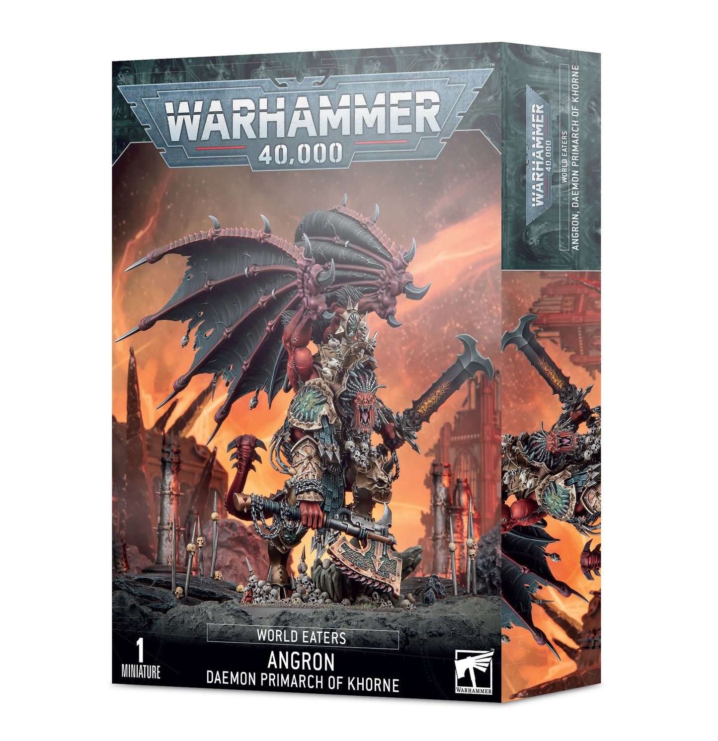 Warhammer: 40,000 - World Eaters - Angron, Daemon Primarch of Khorne