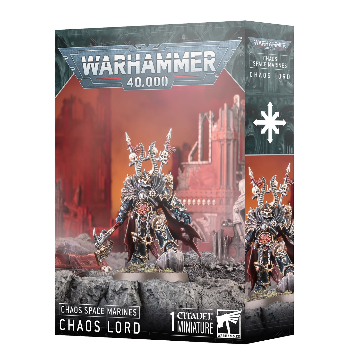 Warhammer: 40,000 - Chaos Space Marines - Chaos Lord in Terminator Armour