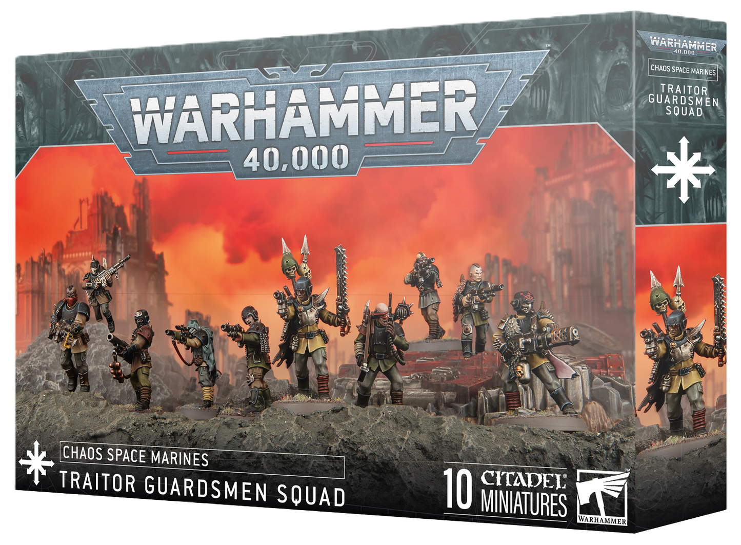 Warhammer: 40,000 - Chaos Space Marines - Traitor Guardsmen Squad
