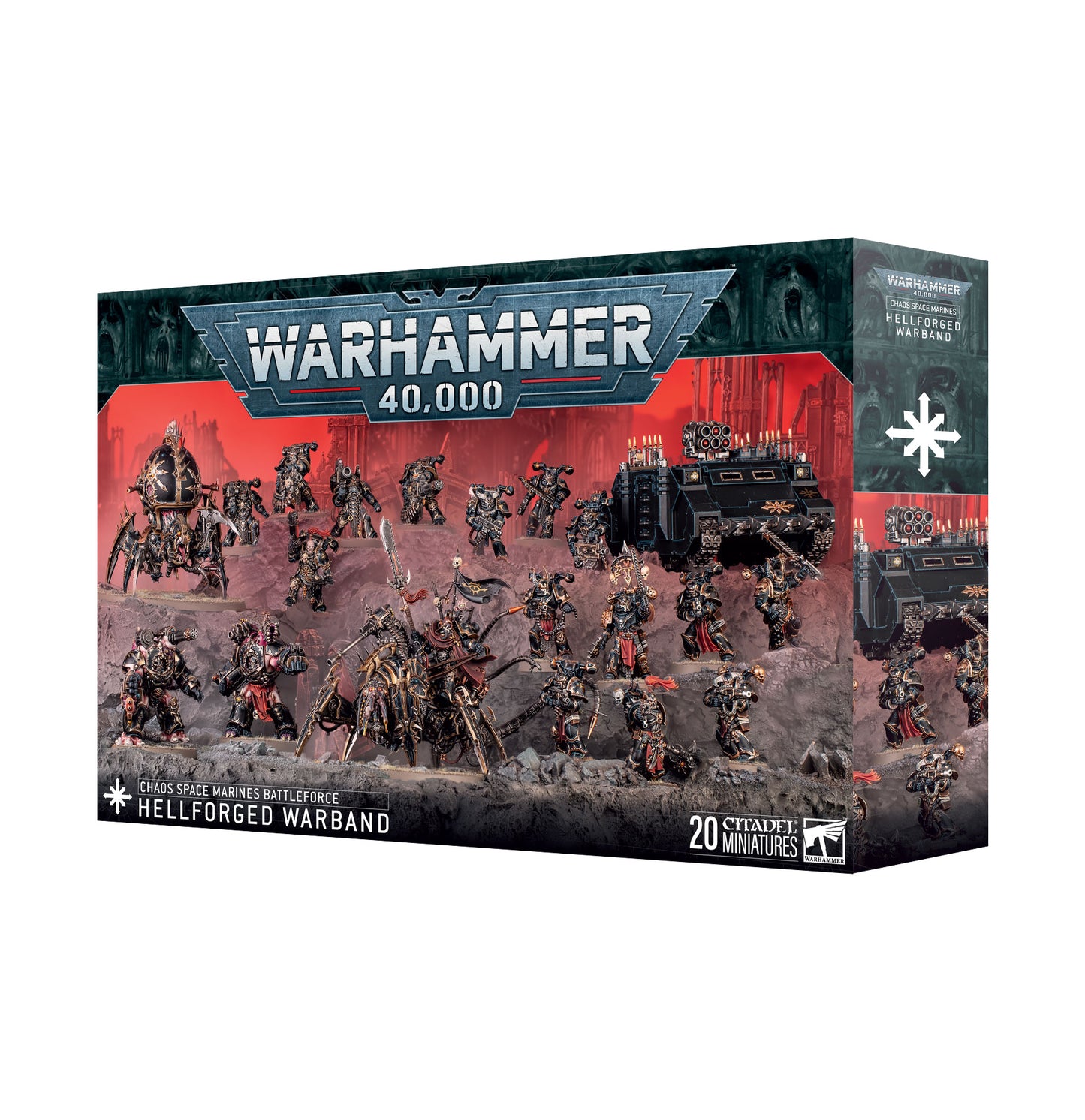 Warhammer: 40,000 - Battleforce: Chaos Space Marines - Hellforged Warband