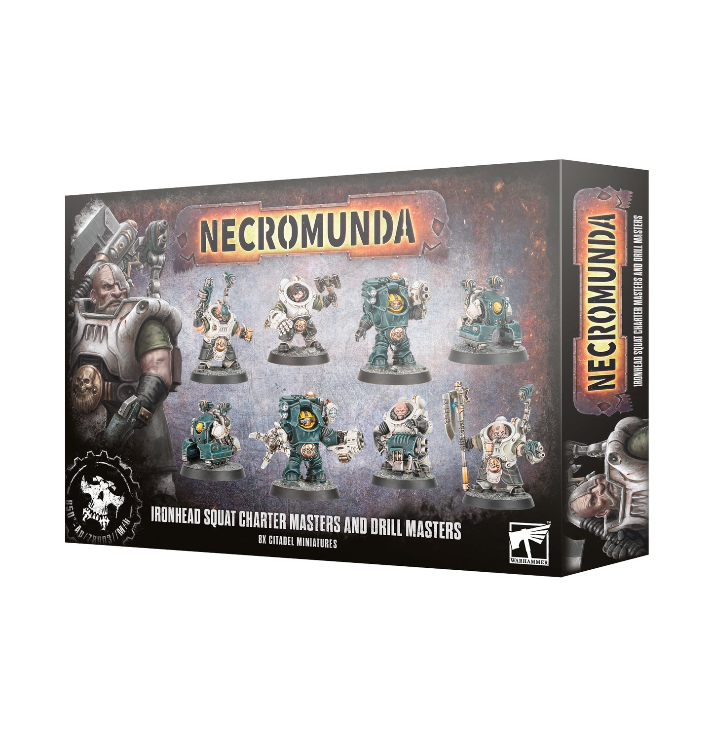 Necromunda: Ironhead Squat Charter and Drill Masters (Pre-Order) (Releases: 12/20/2025)