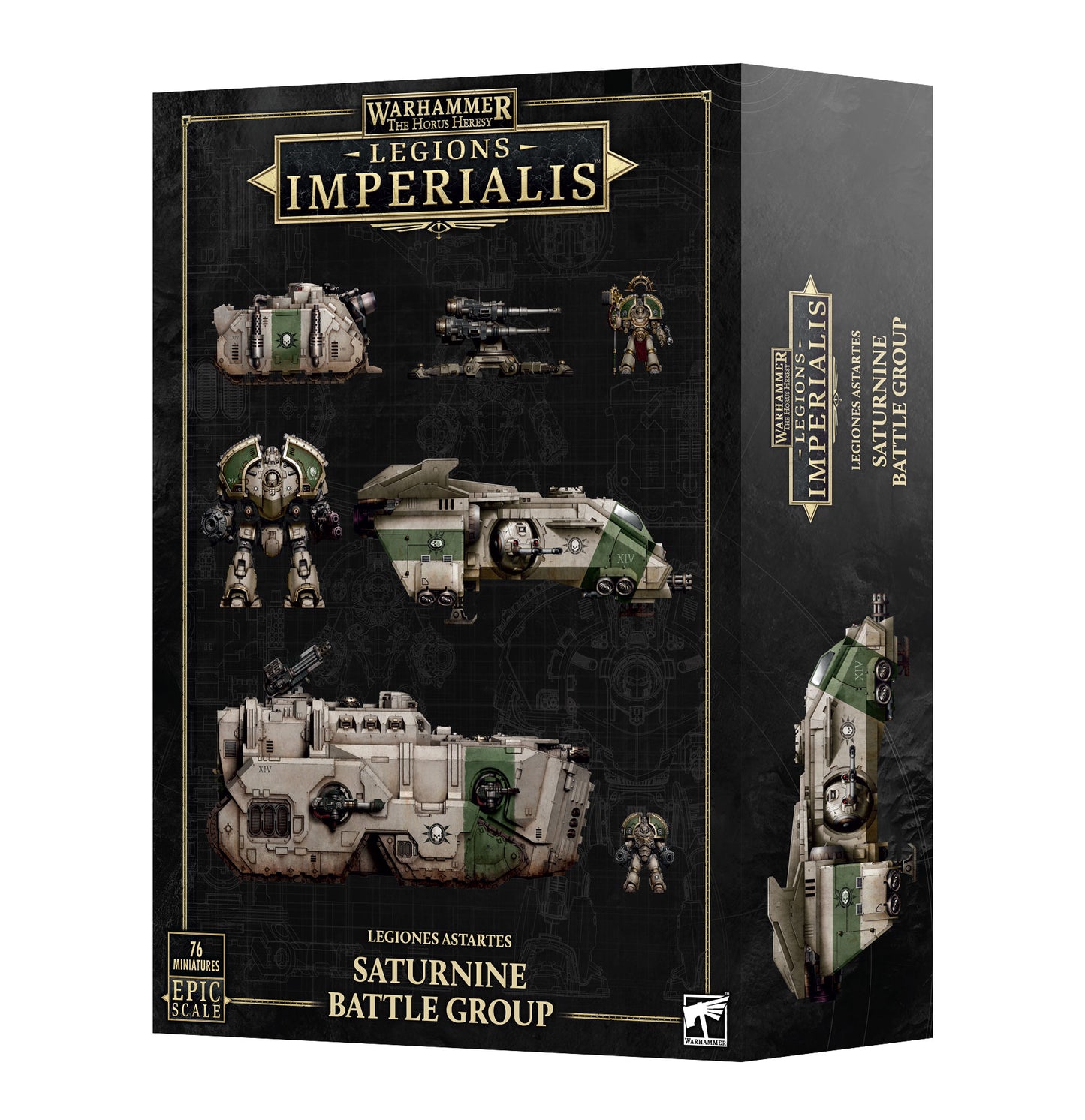 Warhammer: The Horus Heresy - Legions Imperialis: Legiones Astartes - Saturnine Battle Group