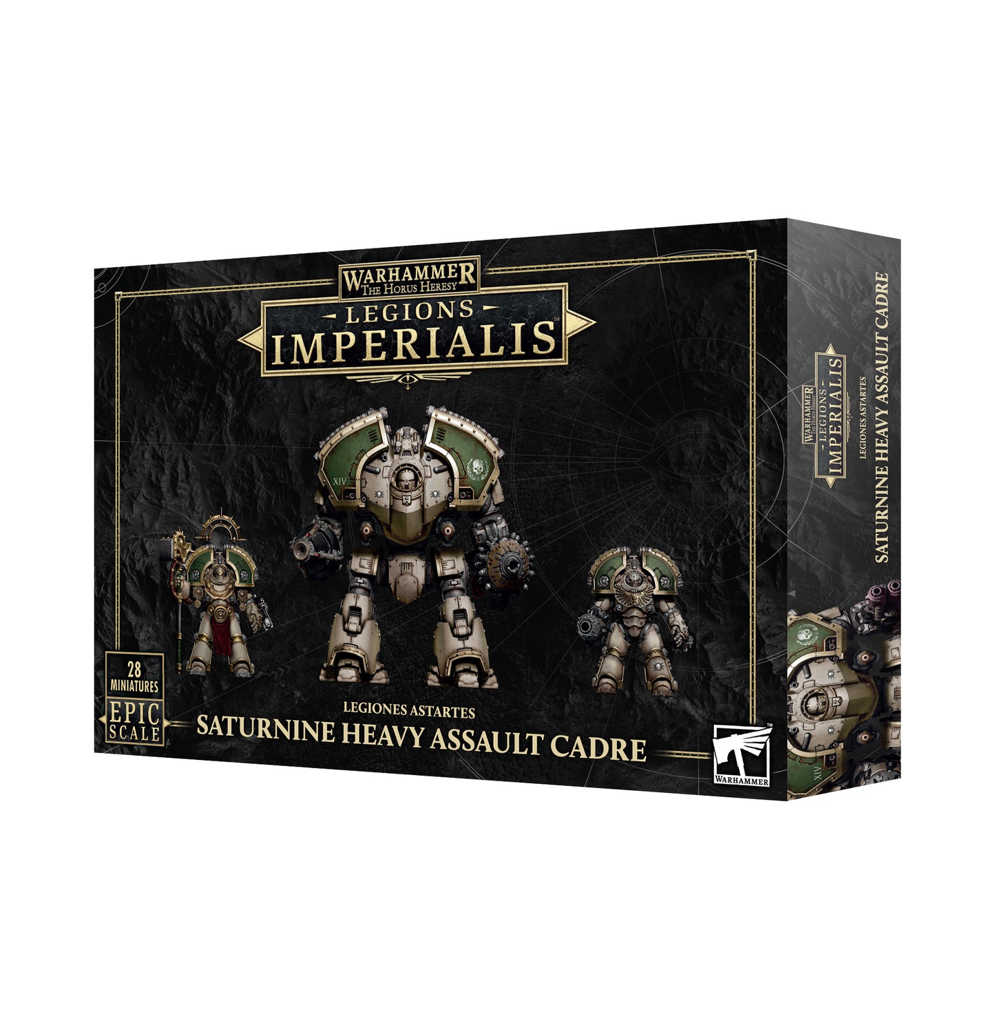 Warhammer:The Horus Heresy - Legions Imperialis: Legiones Astartes - Saturnine Heavy Assault Cadre (Pre-Order) (Releases: 12/20/2025)