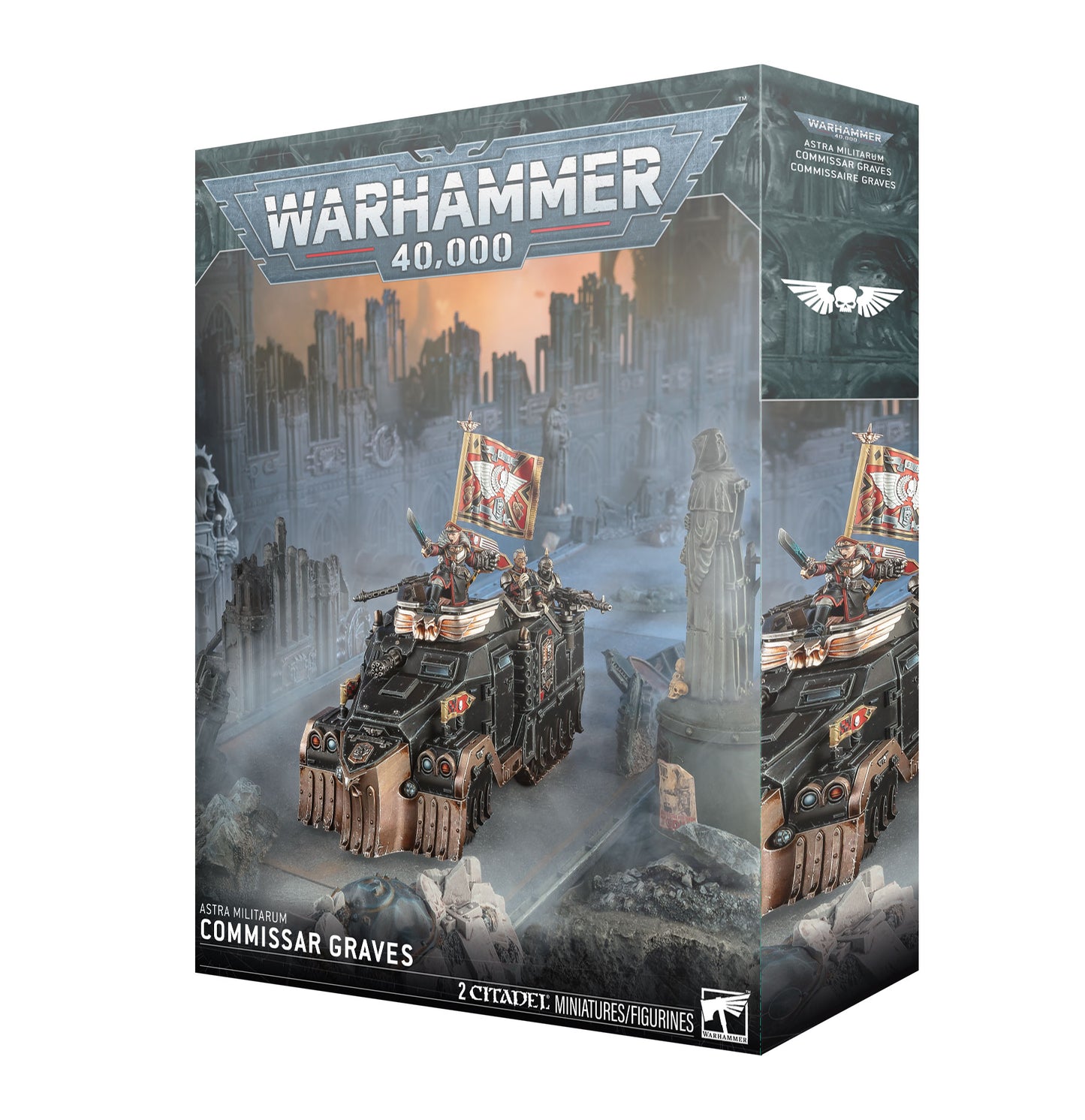 Warhammer: 40,000 - Astra Militarum - Commissar Graves
