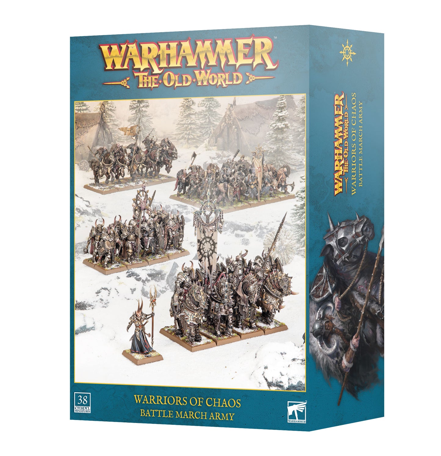 Warhammer: The Old World - Warriors of Chaos - Battle March Army (Pre-Order) (Releases: 8/22/26)