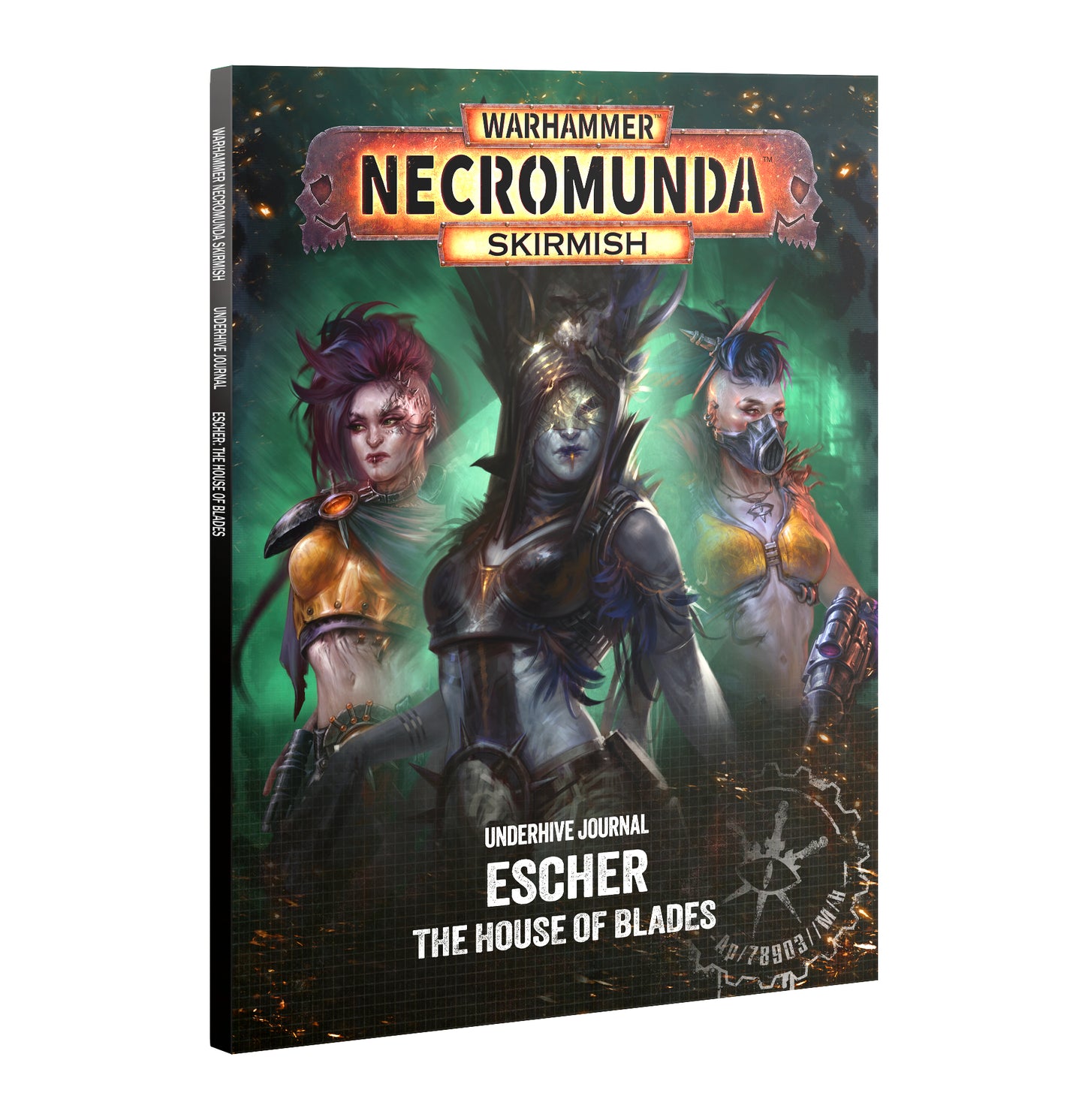 Necromunda: Underhive Journal - Escher: House of Blades (Pre-Order) (Releases:9/19/2026)