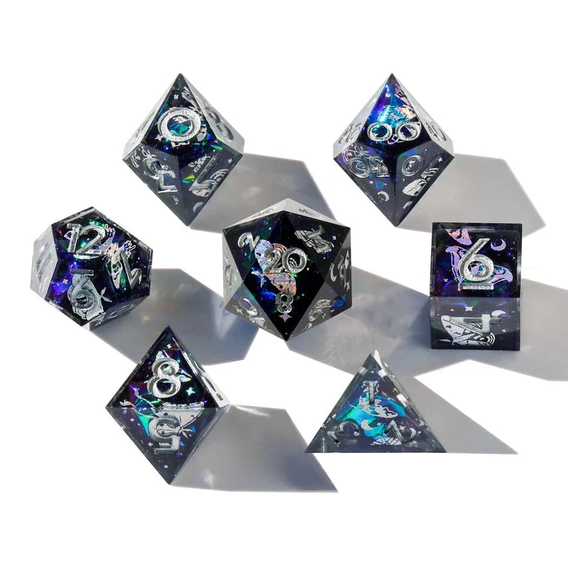 Dusk Moth 7-Piece Iconic Dice Set