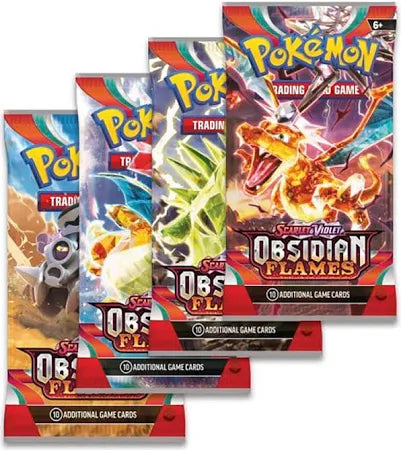 Pokemon: Trading Card Game - Scarlet & Violet - Obsidian Flames Booste Rogue State Games Pokemon: Trading Card Game - Scarlet & Violet - Obsidian Flames Booste Rogue State Games