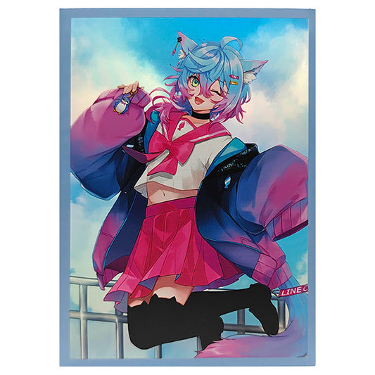 Oshi-Push Foil Gen-Two Hidden Links Card Sleeves (105ct.)