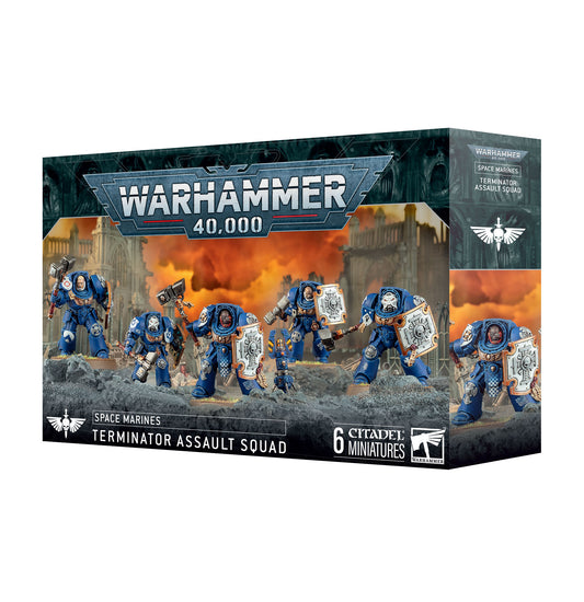 Warhammer: 40,000 - Space Marines - Terminator Assault Squad (Pre-Order) (Releases: 12/6/2025)