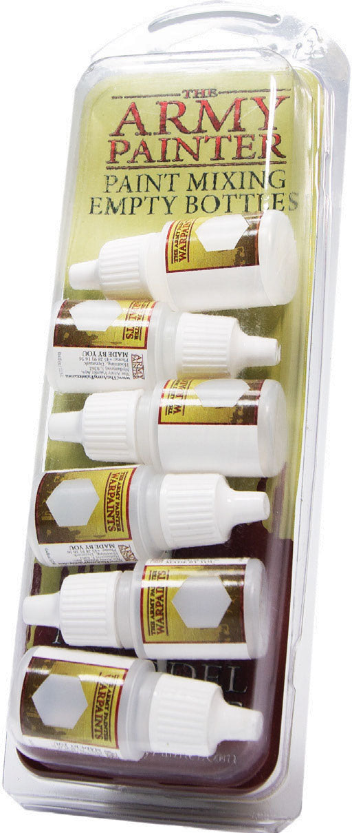 The Army Painter: Tools - Paint Mixing Empty Bottles (12mL)