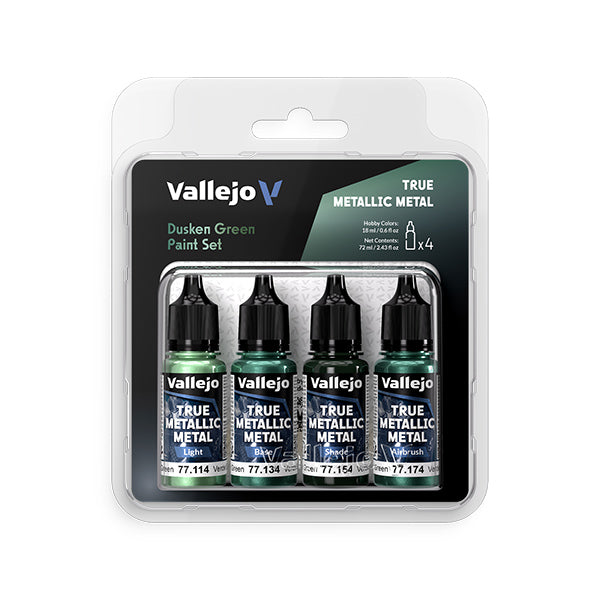 Vallejo: True Metallic Metal Set