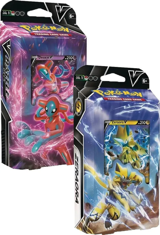 Pokemon: Trading Card Game - Deoxys V / Zeraora V Battle Deck