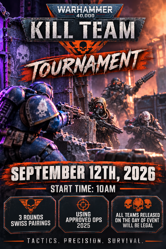 Rogue State Games Kill Team Tournament (event ticket for 9/12/26)