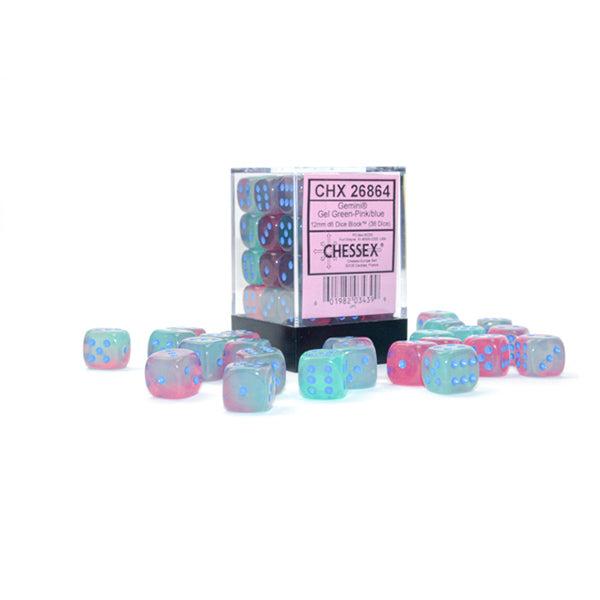 Chessex: 12mm D6 Dice Block (36 Dice)