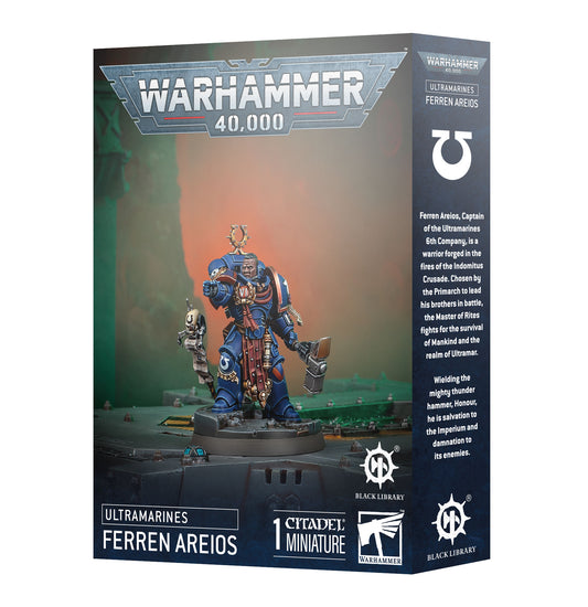 Warhammer: 40,000 - Ultramarines - Ferren Areios (Pre-Order) (Releases: 12/6/2025)