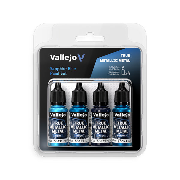 Vallejo: True Metallic Metal Set