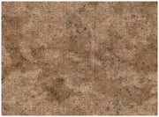 Monster Game Mat: 22x33" Adventure Grid Mat - Broken Grassland / Desert Scrubland