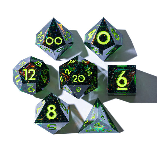 Labyrinth 7-Piece Polyhedral Dice Set