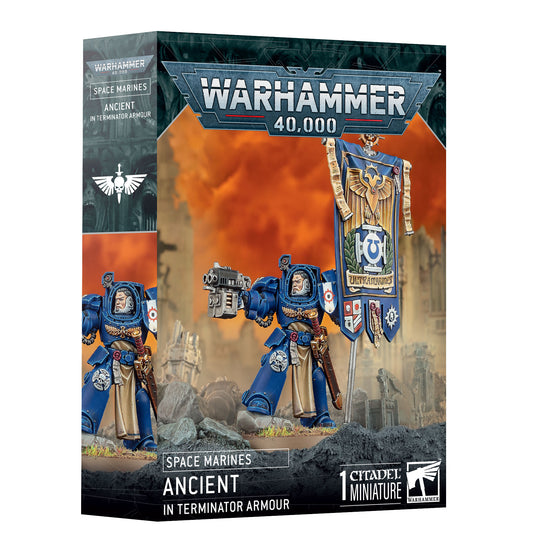 Warhammer: 40,000 - Space Marines - Ancient in Terminator Armour (Pre-Order) (Releases: 12/6/2025)