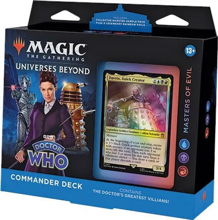 Magic: The Gathering - Universes Beyond: Doctor Who Commander Deck - Master of Evil