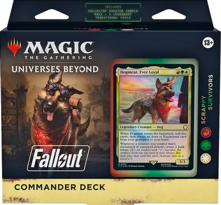 Magic: The Gathering - Universes Beyond: Fallout - Scrappy Survivors Commander Deck