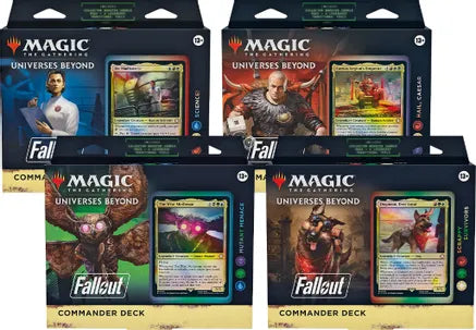 Magic: The Gathering - Universes Beyond: Fallout - Commander Deck Case (1 of Each Commander Deck)