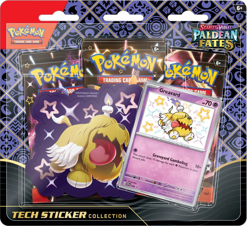 Pokemon: Trading Card Game - Scarlet & Violet - Paldean Fates Tech Sticker Collection