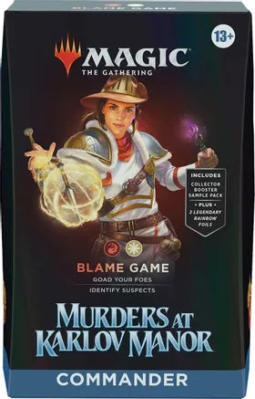 Magic: The Gathering - Murders at Karlov Manor - Commander Deck - Blame Game