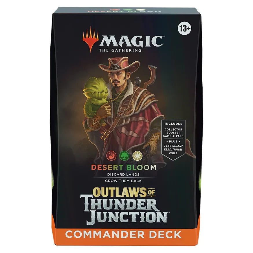 Magic: The Gathering - Outlaws of Thunder Junction - Desert Bloom Commander Deck