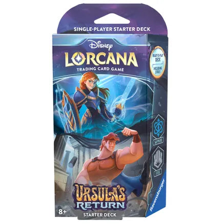 Disney Lorcana: Ursula's Return - Starter Deck (Sapphire & Steel)