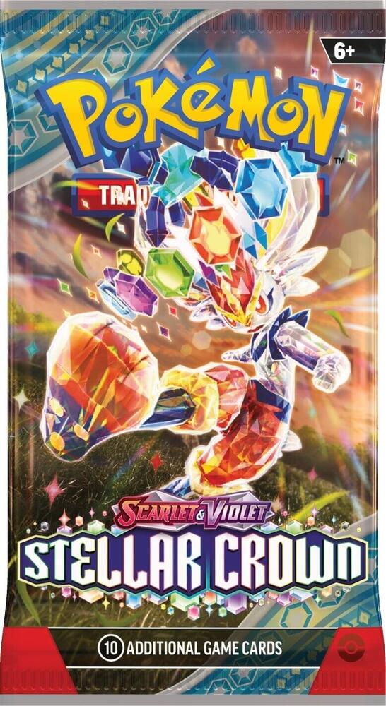 Pokemon: Trading Card Game - Scarlet & Violet - Stellar Crown Booster Pack