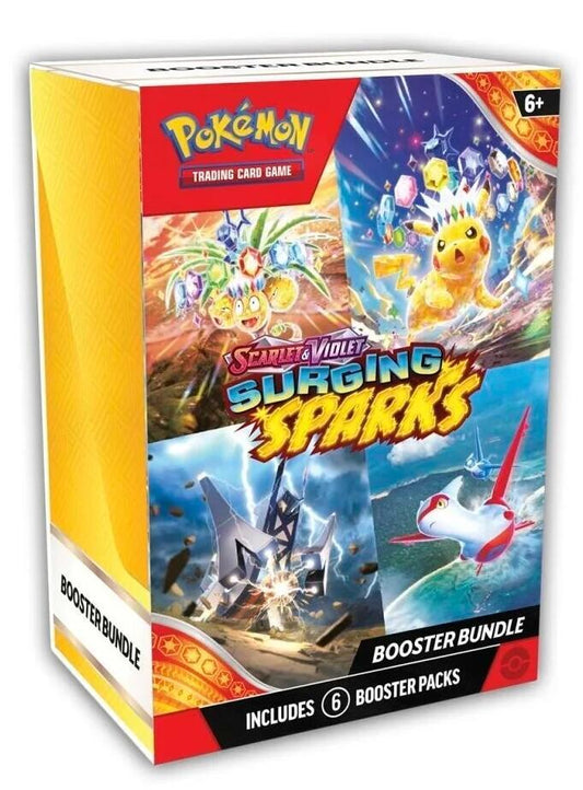 Pokemon: Trading Card Game - Scarlet & Violet - Surging Sparks Booster Bundle