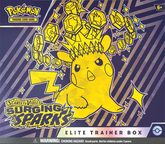 Pokemon: Trading Card Game - Scarlet & Violet - Surging Sparks Elite Trainer Box