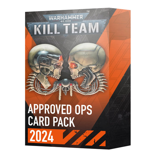 Warhammer: 40,000 - Kill Team: Approved Ops Card Pack (Pre-Order) (Releases: 10/5/2024)