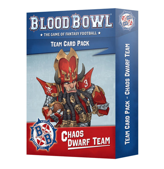 Blood Bowl: Chaos Dwarf Team Cards (Pre-Order) (Releases: 10/12/2024)