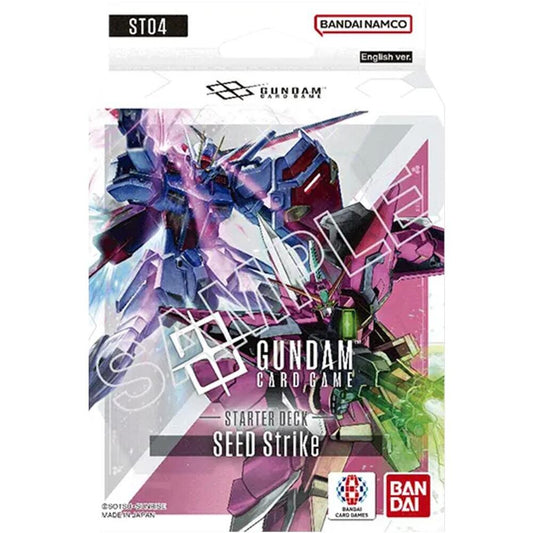 Gundam Card Game: Starter Deck 04 - SEED Strike