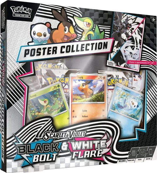 Pokemon: Trading Card Game - Scarlet & Violet - Black Bolt & White Flare Unova Poster Collection